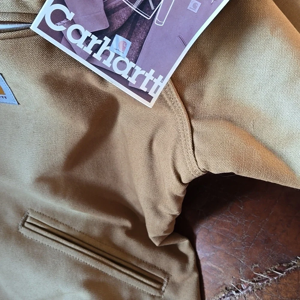 Vintage Never Worn 2002 With Tags Carhartt Blanket Lined Jacket Mens 44 Tall